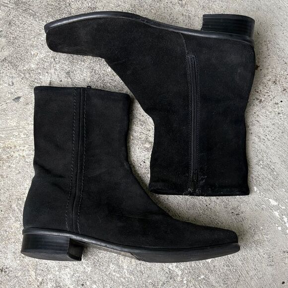 C La Canadienne lavender waterproof ankle boots - Picture 1 of 9